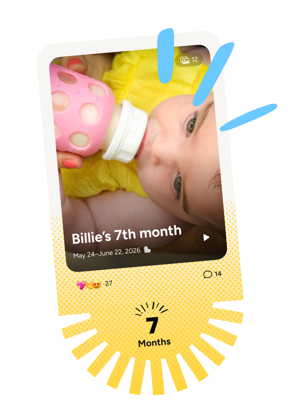 A Clementine Recap: Billie’s 7th month.